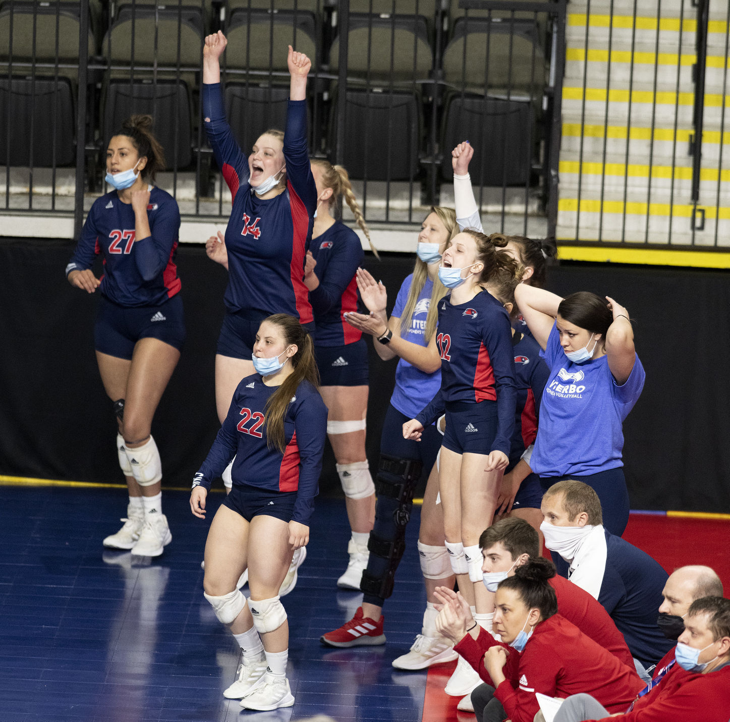 Jamestown vs Viterbo NAIA Volleyball